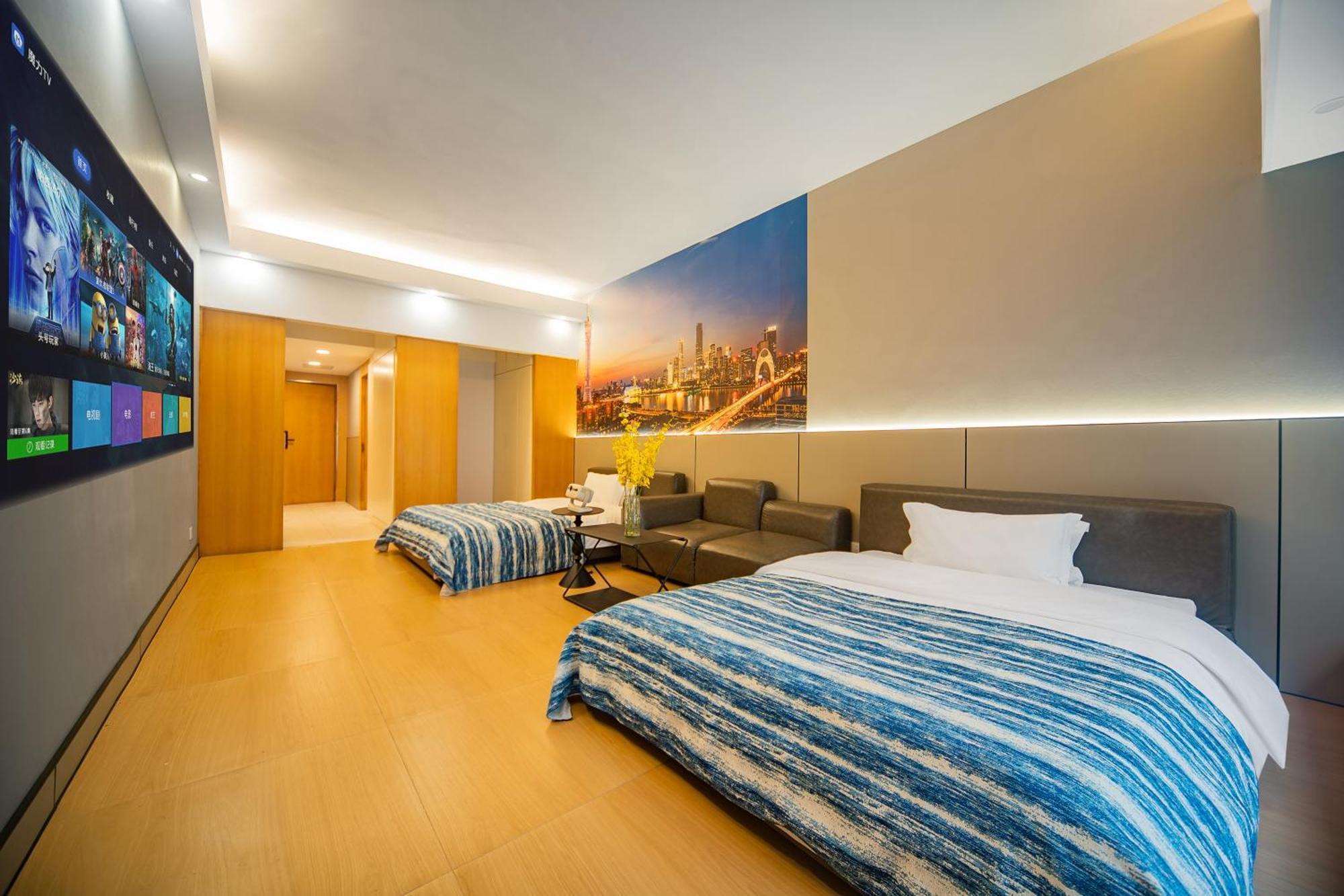 Lavande International Aparthotel Us Consulate General Guangzhou Zhujiang New Town Metro Branch - Free Shuttle Bus To Canton Fair Complex During Canton Fair Period & Free Vpn Internet Access Kültér fotó